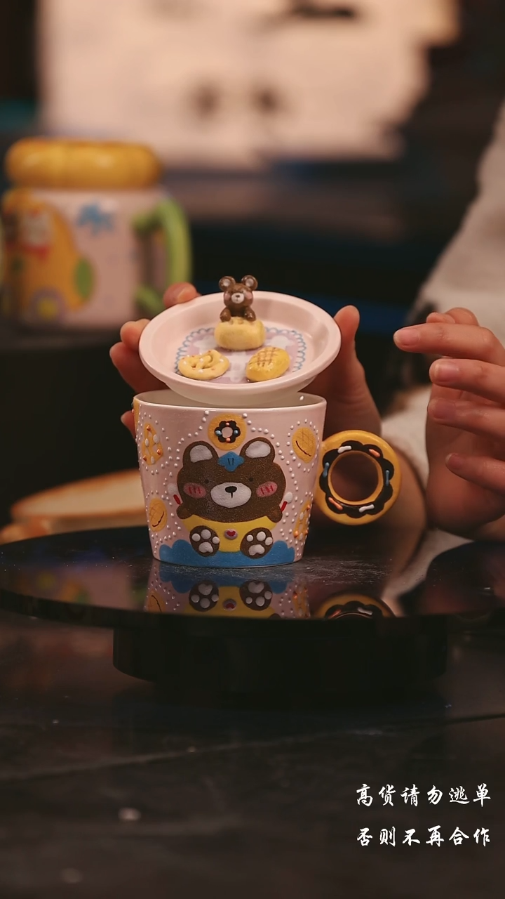 陶瓷景德镇可爱设计师款陶瓷 