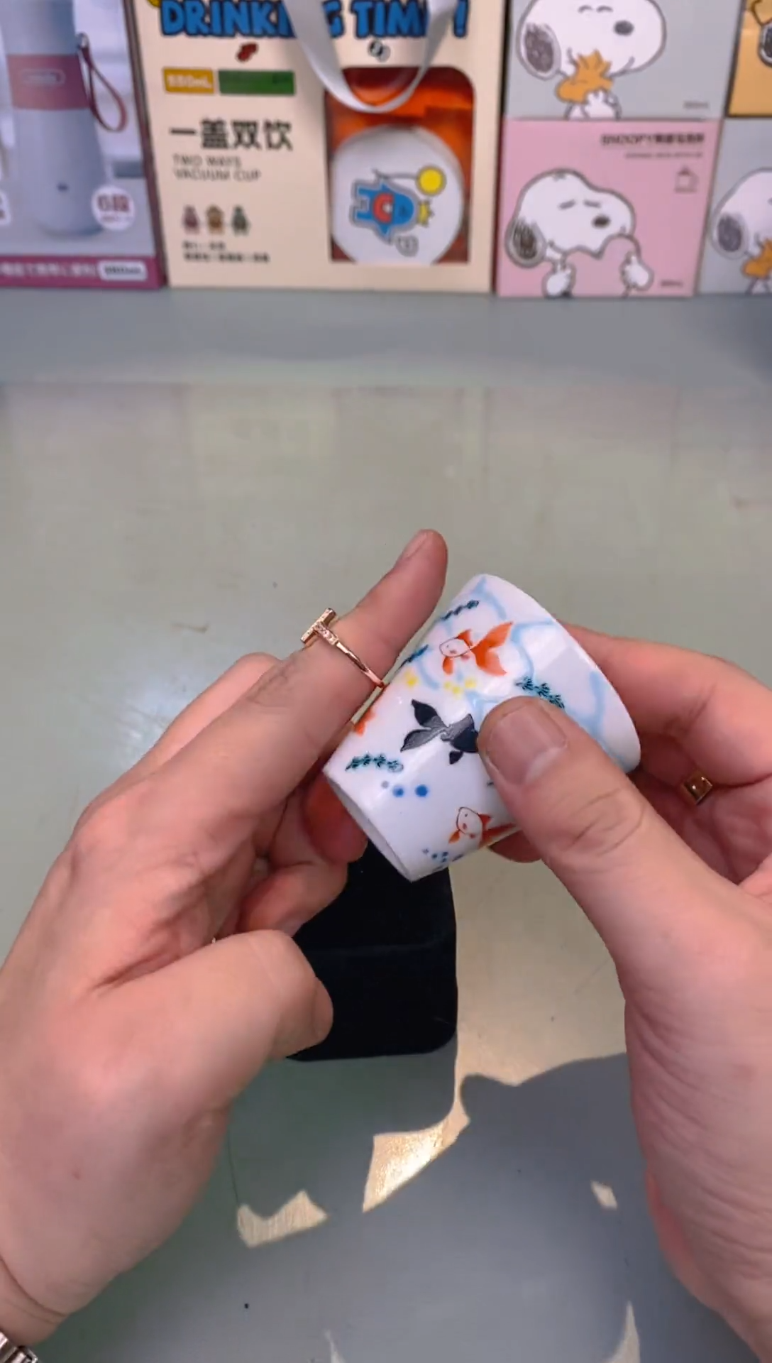 【闪购商品】瓷片t戒