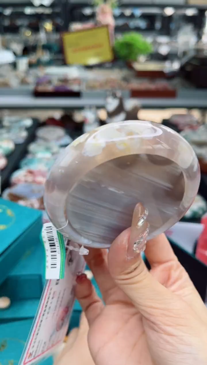 【闪购商品】石英质玉手镯未镶嵌58圈口（赠品镯心）3571240