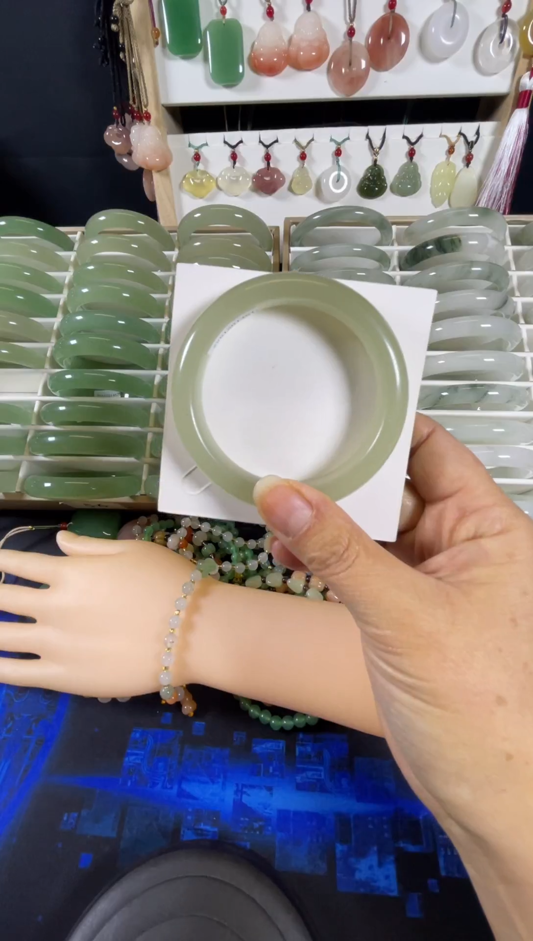 未镶嵌手镯东陵石54