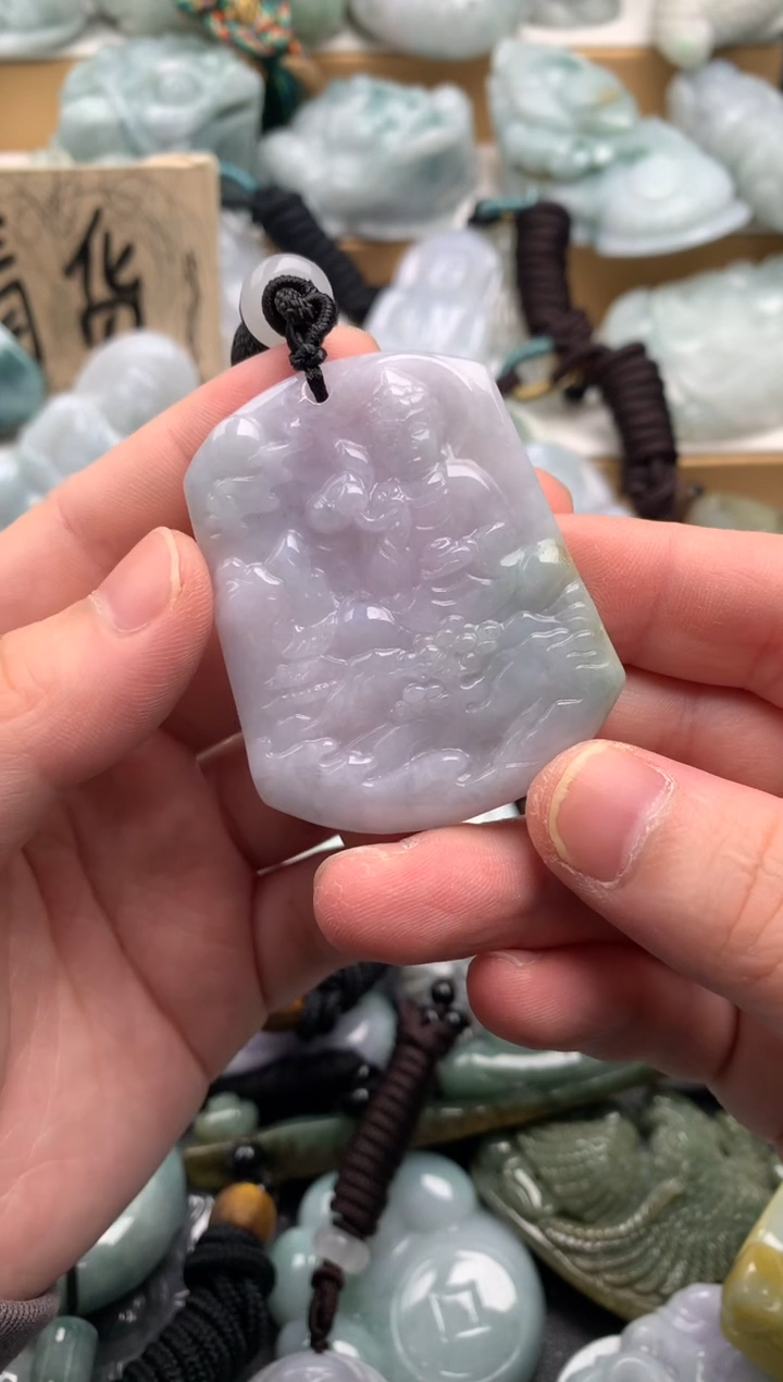 吊坠(不含链)未镶嵌翡翠1