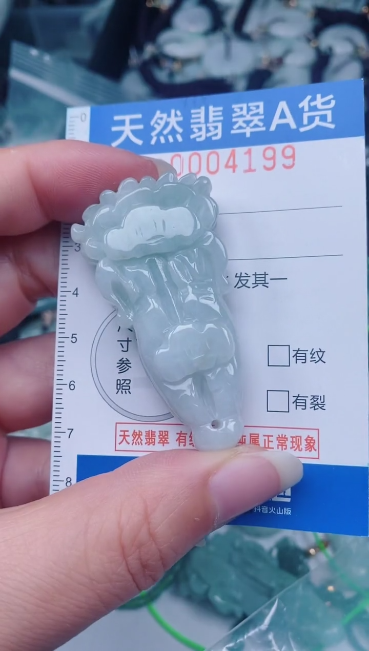 颈饰未镶嵌翡翠00004199