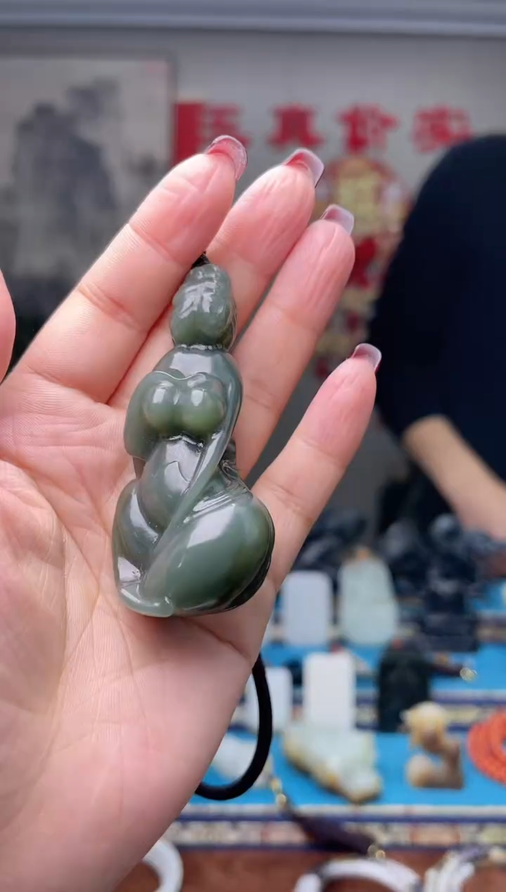 【闪购商品】和田玉挂件未镶嵌1