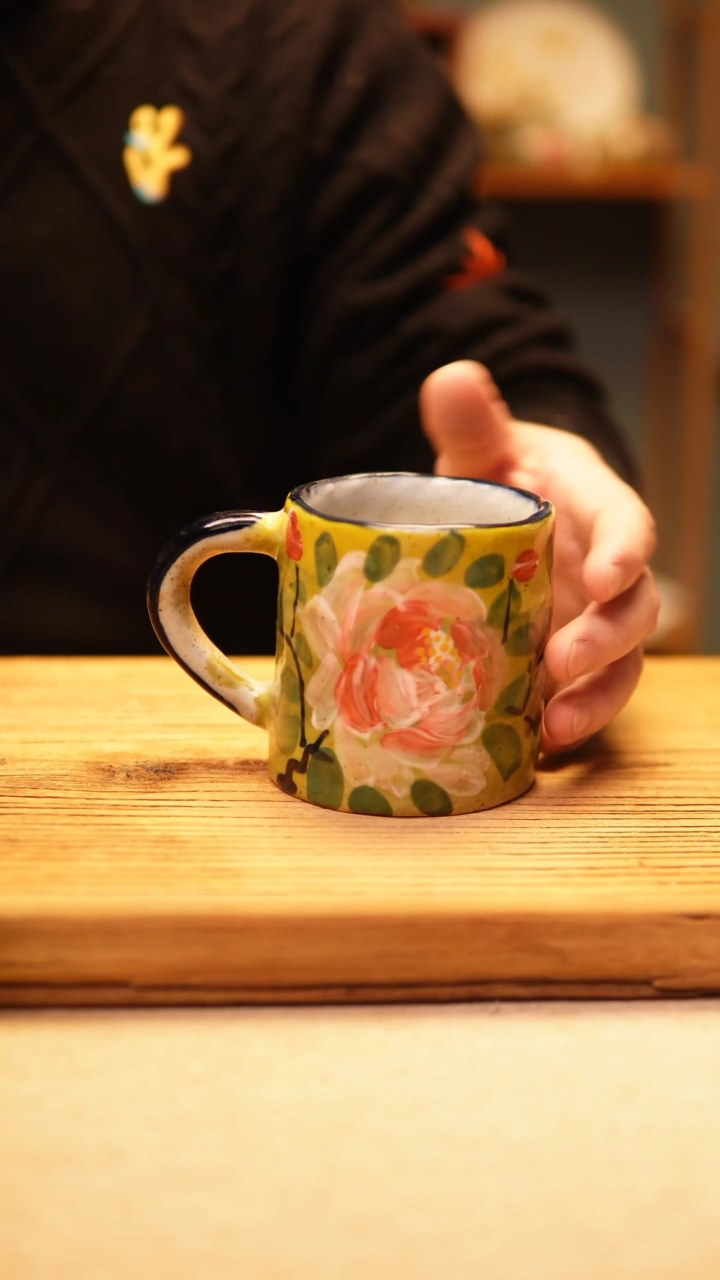 【闪购商品】@@陶园瓷舍@@纯手工手绘@高温釉下彩