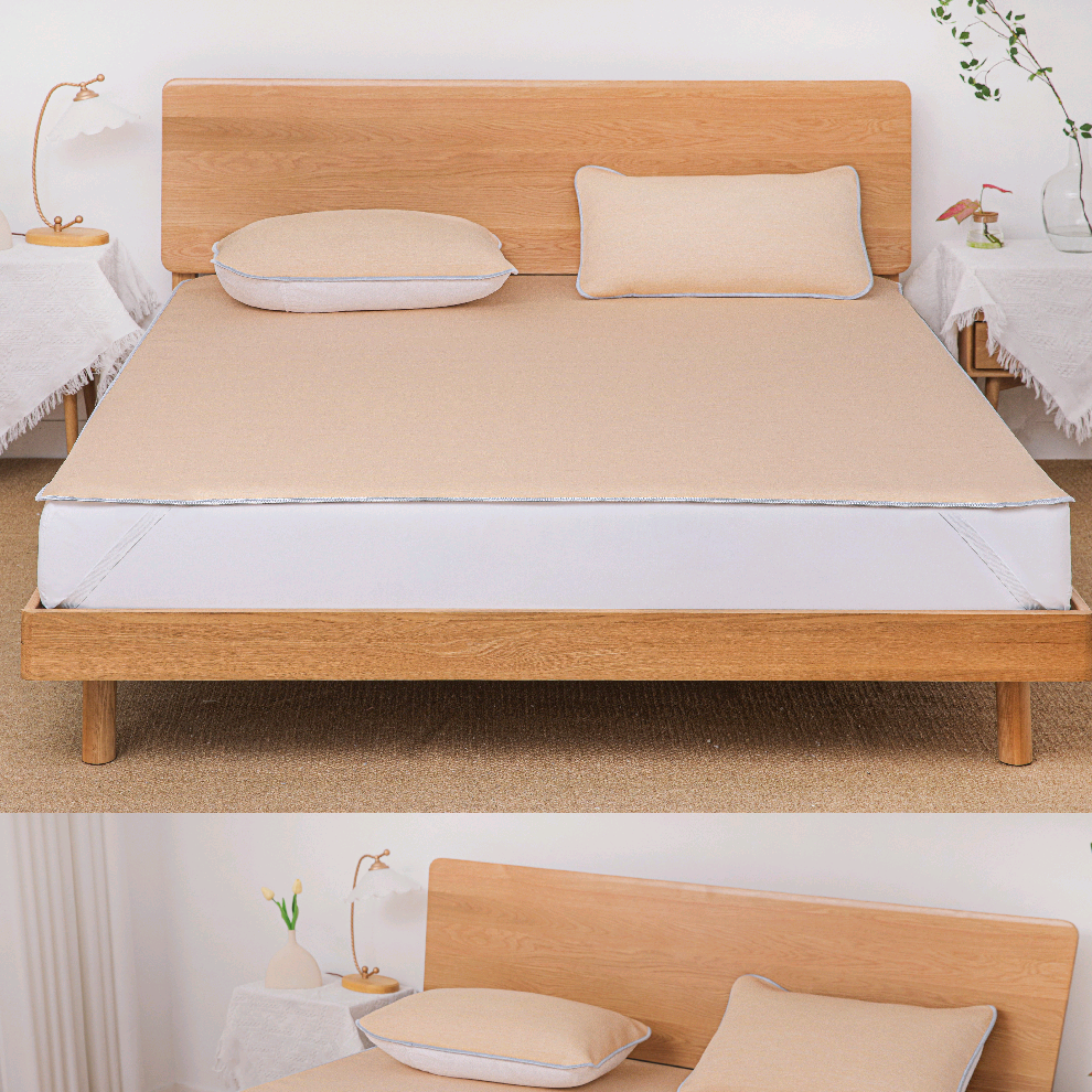 3D透气网眼母婴级裸感冰丝床单学生家用吸汗（三件套）