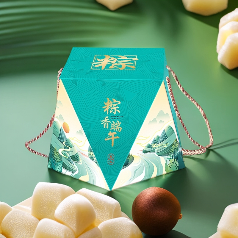 粽香端午粽子礼盒包装盒高档通用创意手提盒送礼空盒企业团购定制
