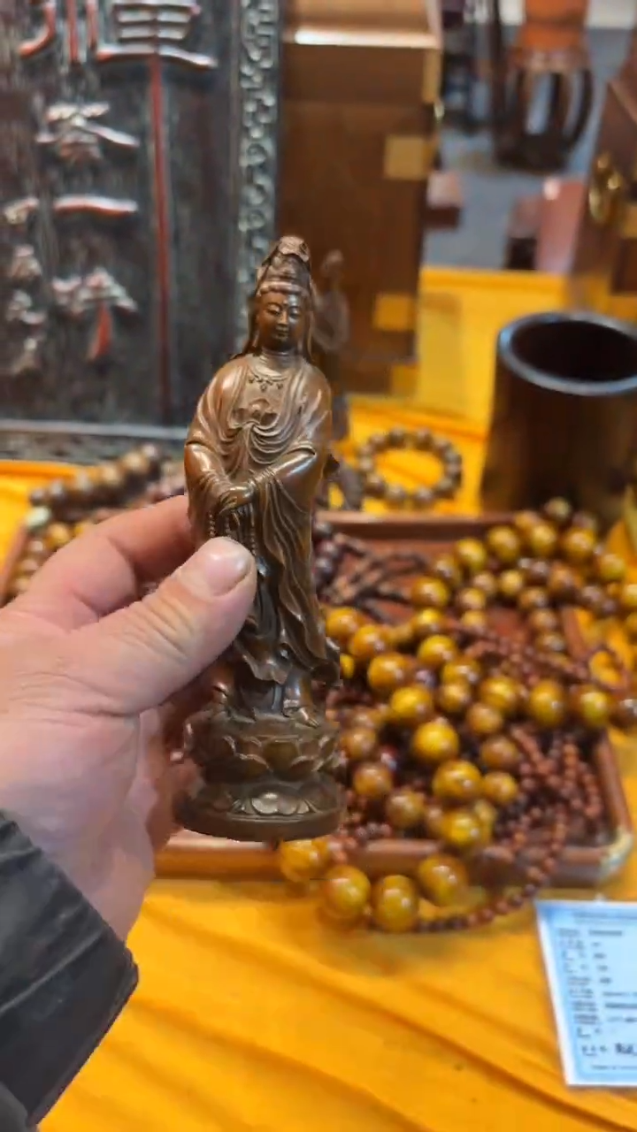【闪购商品】木木艺黄杨木观音观音