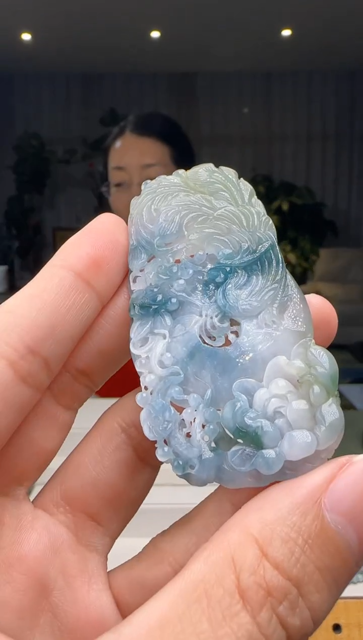 【闪购商品】翡翠吊坠(不含链)未镶嵌XM@@960Q3J15337