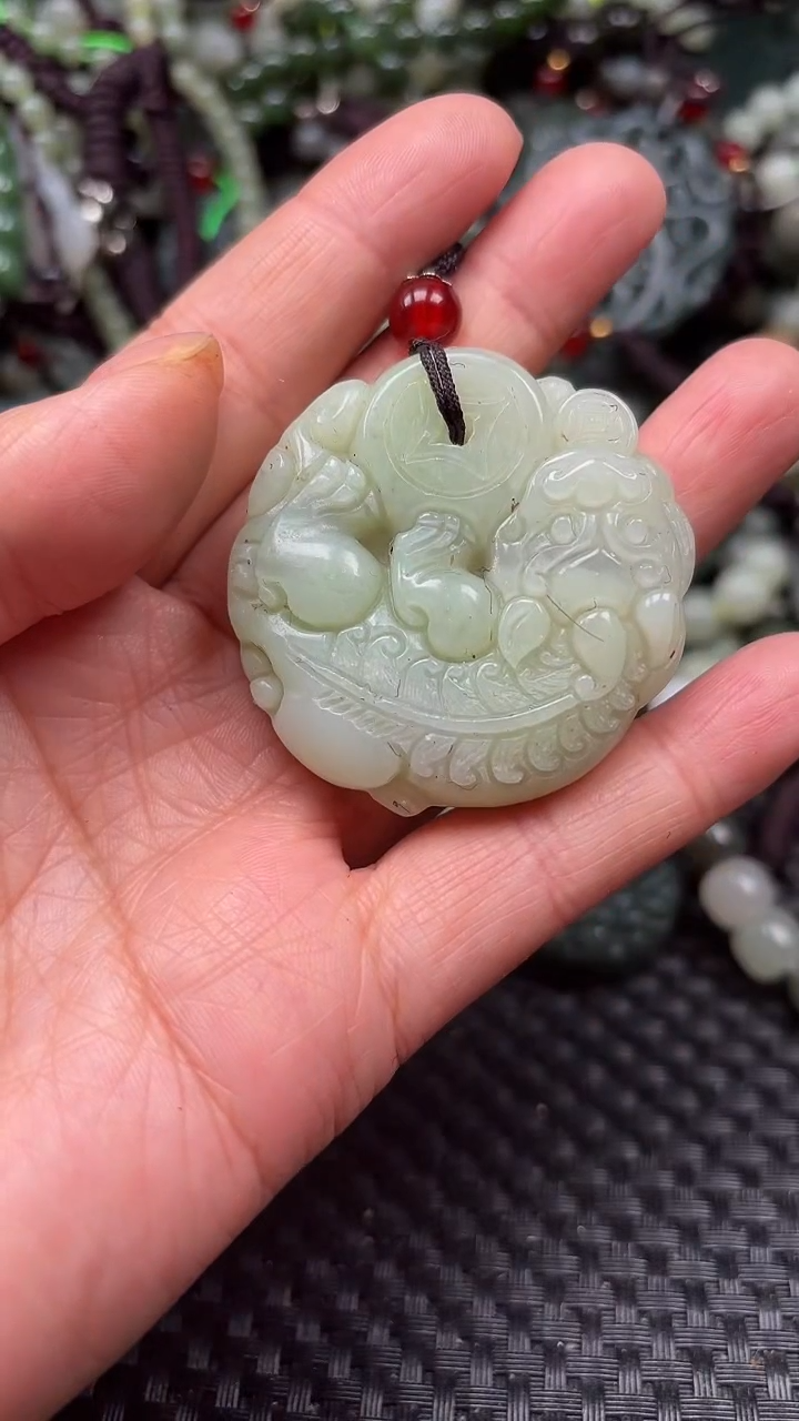 【闪购商品】和田玉颈饰未镶嵌1