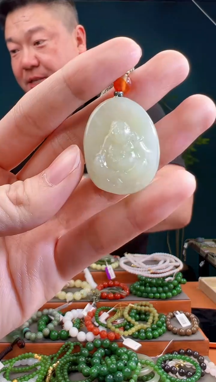 颈饰未镶嵌和田玉多样性发货 拍一单发一个