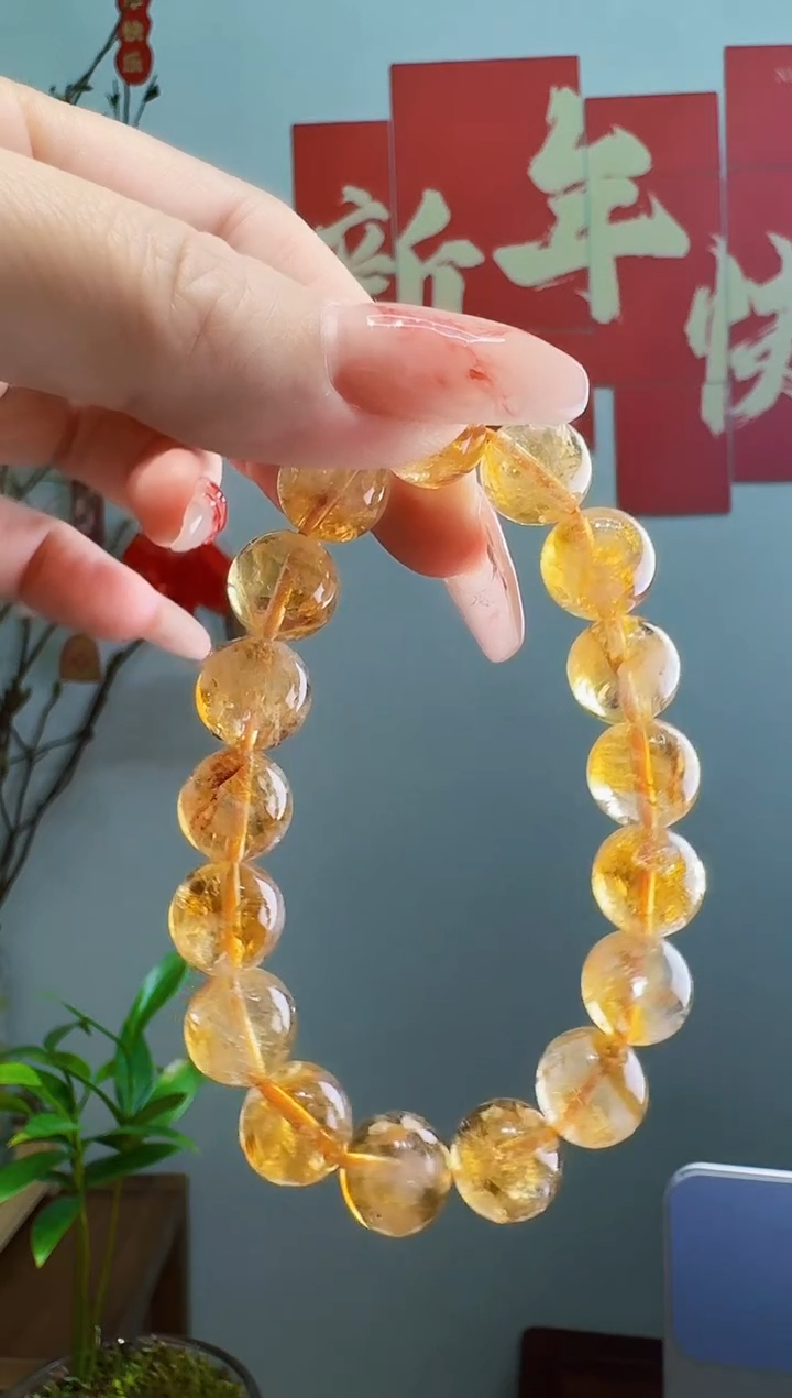 【闪购商品】水晶手串未镶嵌黄塔晶