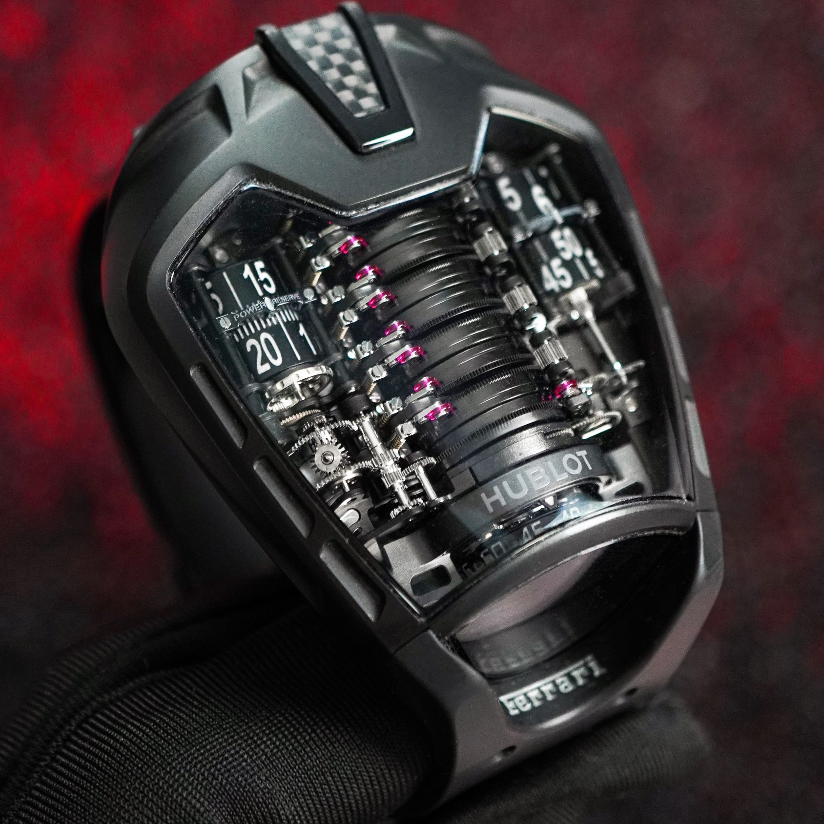 99新 Hublot/宇舶表 大有表行/905/法拉利联名/陀飞轮