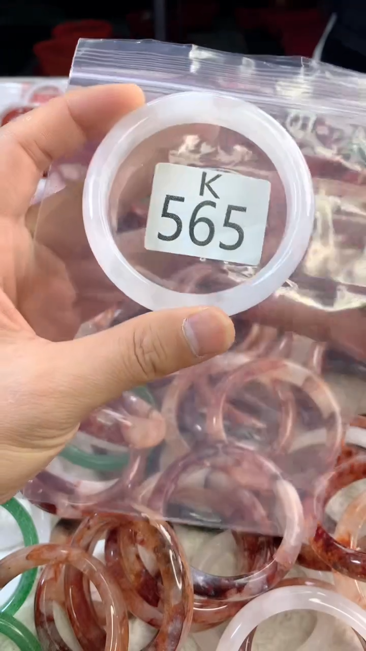 水晶手镯K未镶嵌水晶565-59