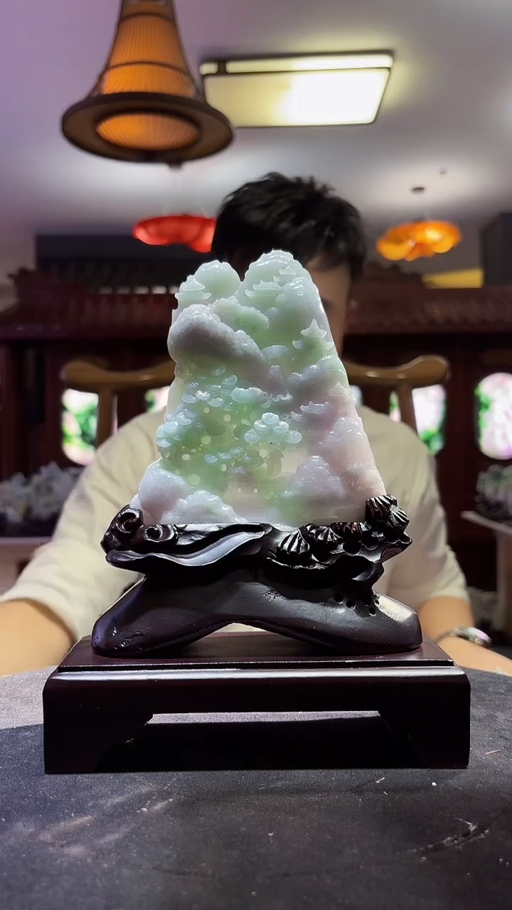 未镶嵌定制翡翠08/1202/C/山水