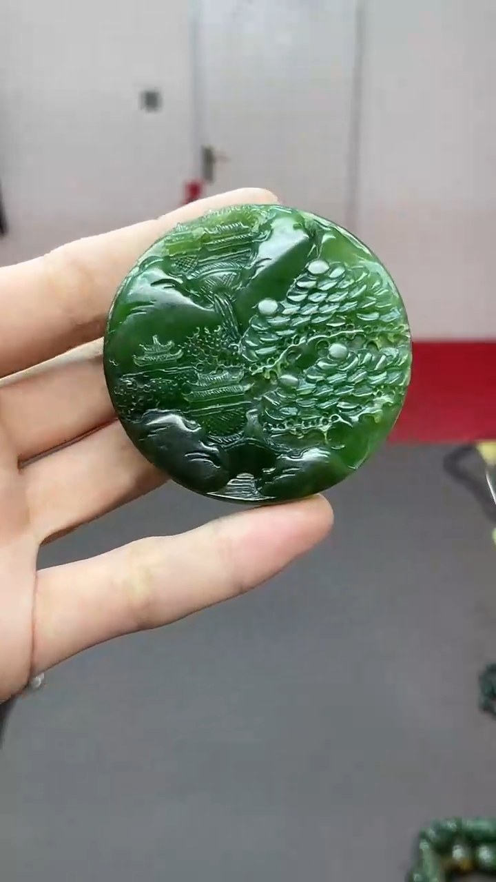 【闪购商品】和田玉（碧玉）吊坠未镶嵌吊坠