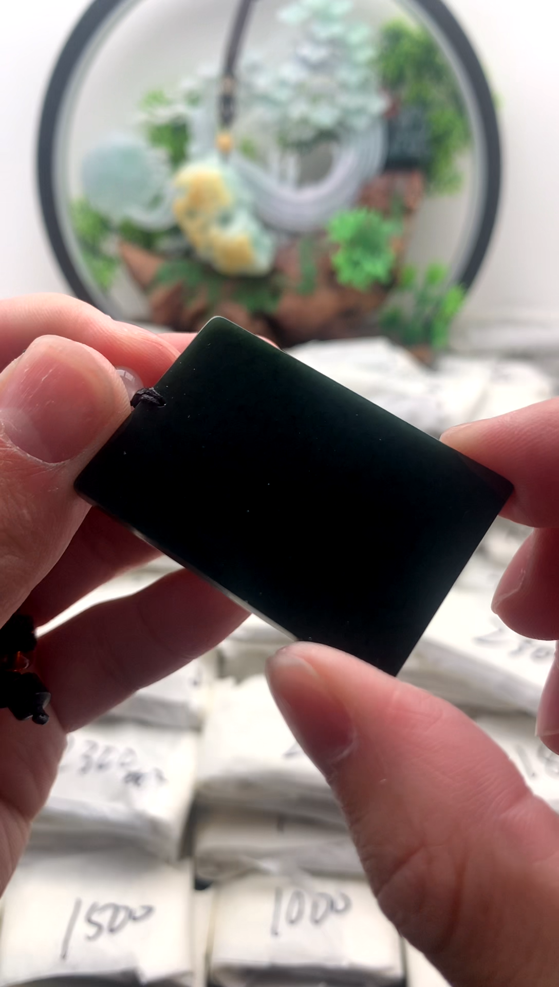 【闪购商品】和田玉颈饰未镶嵌无事牌