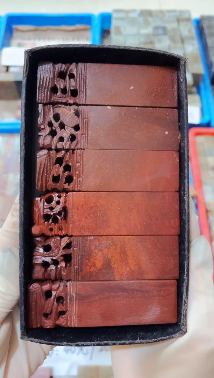 寿山石印石6方寿山石