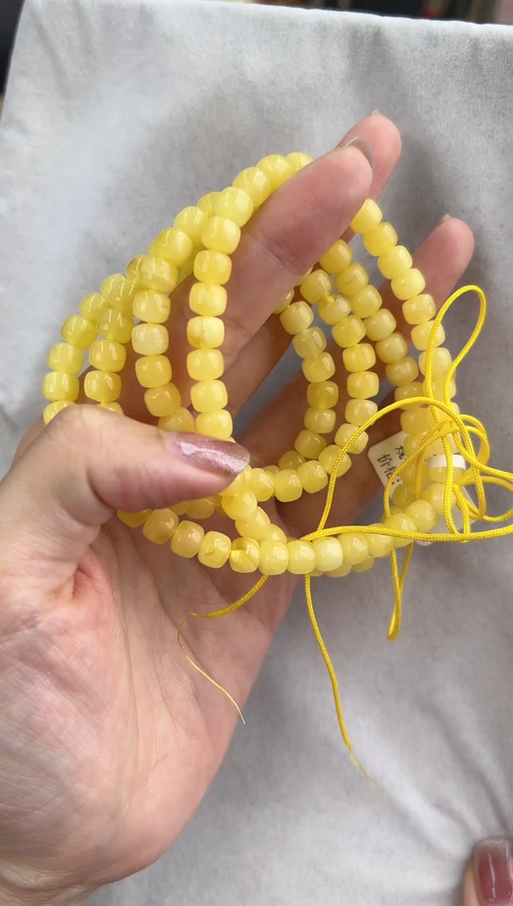 【闪购商品】琥珀裸石未镶嵌10128107-项链