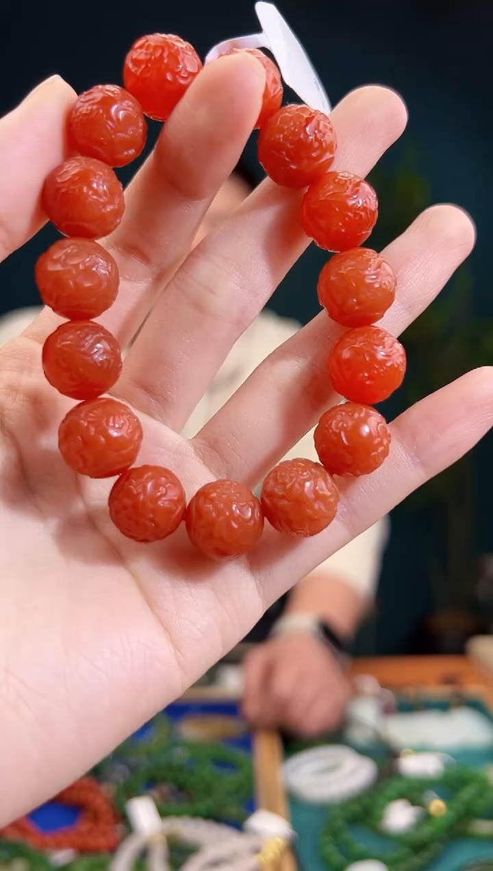 颈饰未镶嵌南红玛瑙多样性发货 拍一单发一个