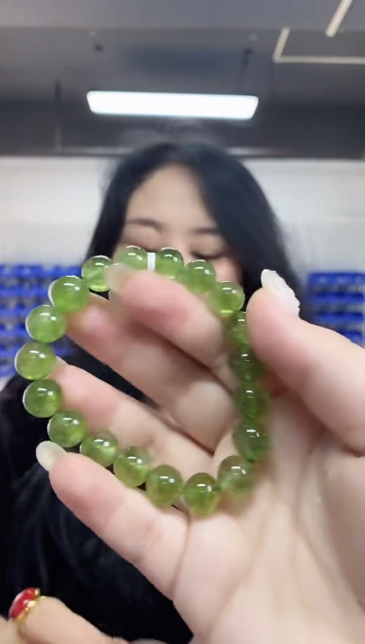 【闪购商品】碧玺手串未镶嵌多样性发其一颜色微差