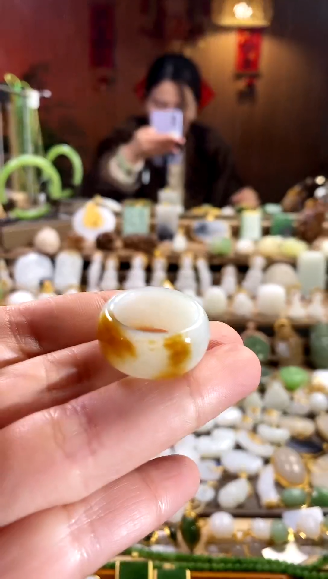 【闪购商品】和田玉戒指未镶嵌15