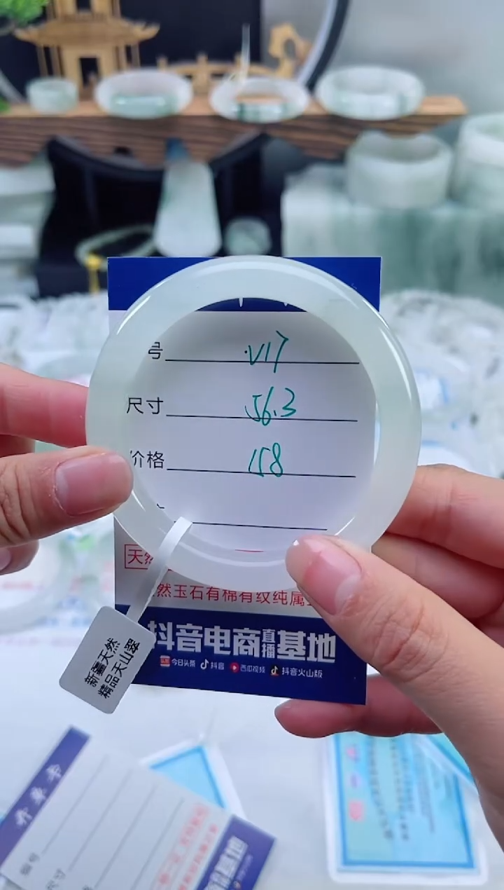 未镶嵌首饰石英质玉（天山翠）17