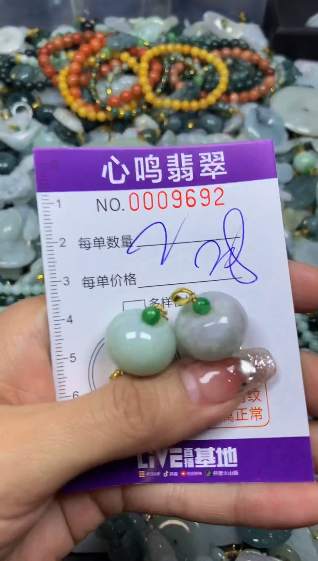 【闪购商品】翡翠颈饰未镶嵌闪购009692