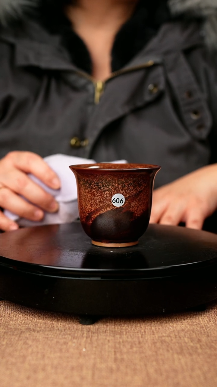 【闪购商品】606#白露伟一级品原矿钧瓷炉钧釉闻香杯