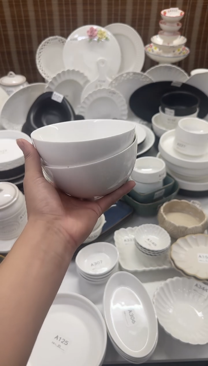 瓷【2个装】5.5寸面碗
