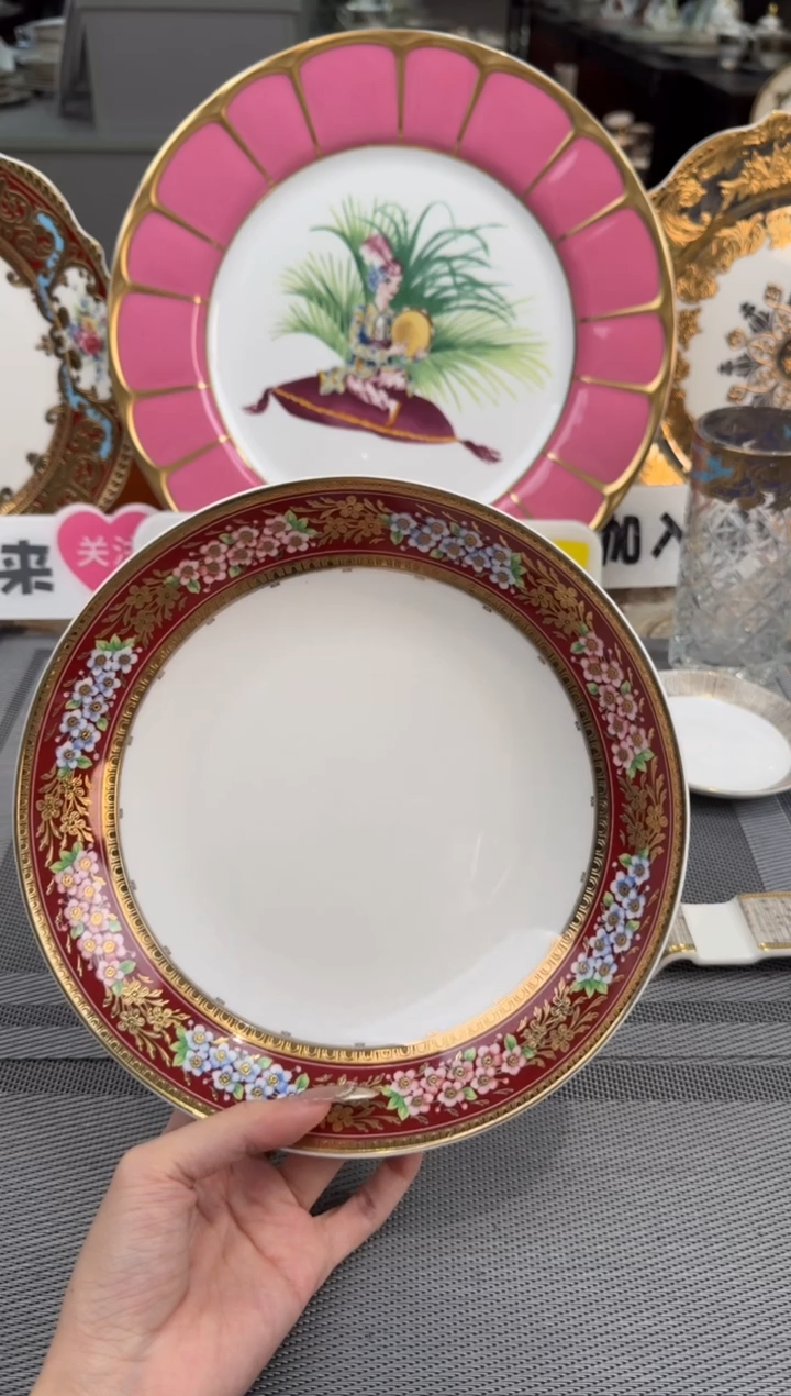 【闪购商品】瓷片8英寸菜盘福利款