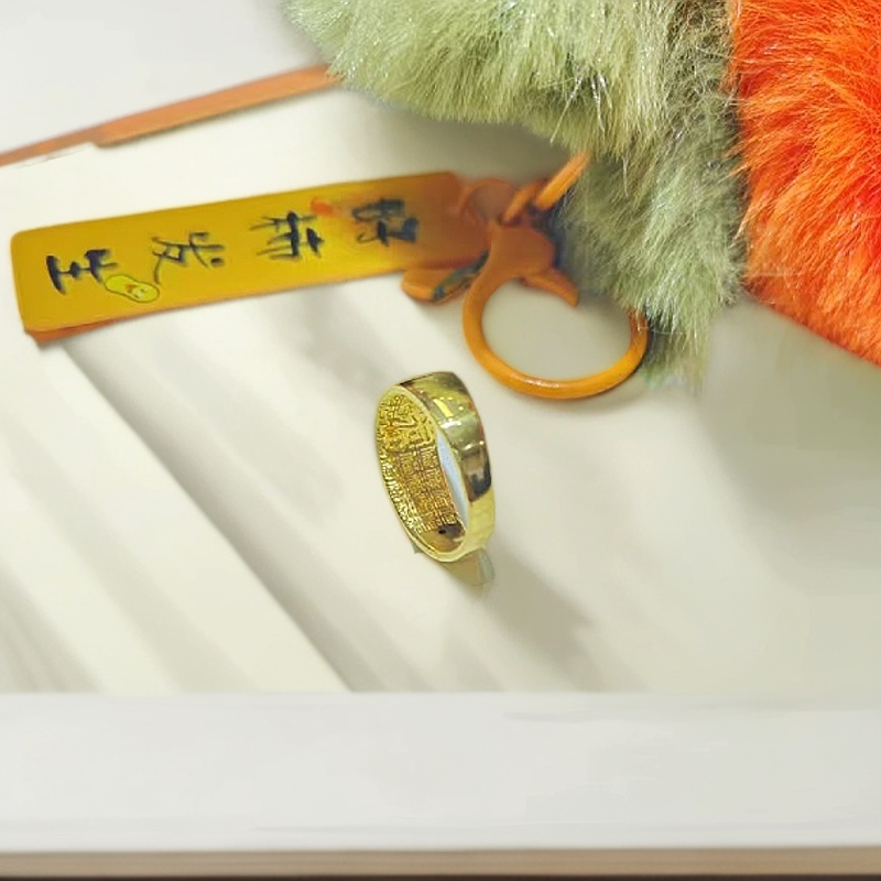 【菲菲专享】足金999 内心经戒子 国风新中式  双12大促