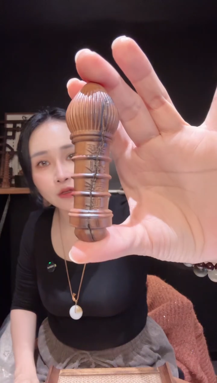 枣木宫皇顺原创天然雷击枣木文昌笔GHSXPLJM005