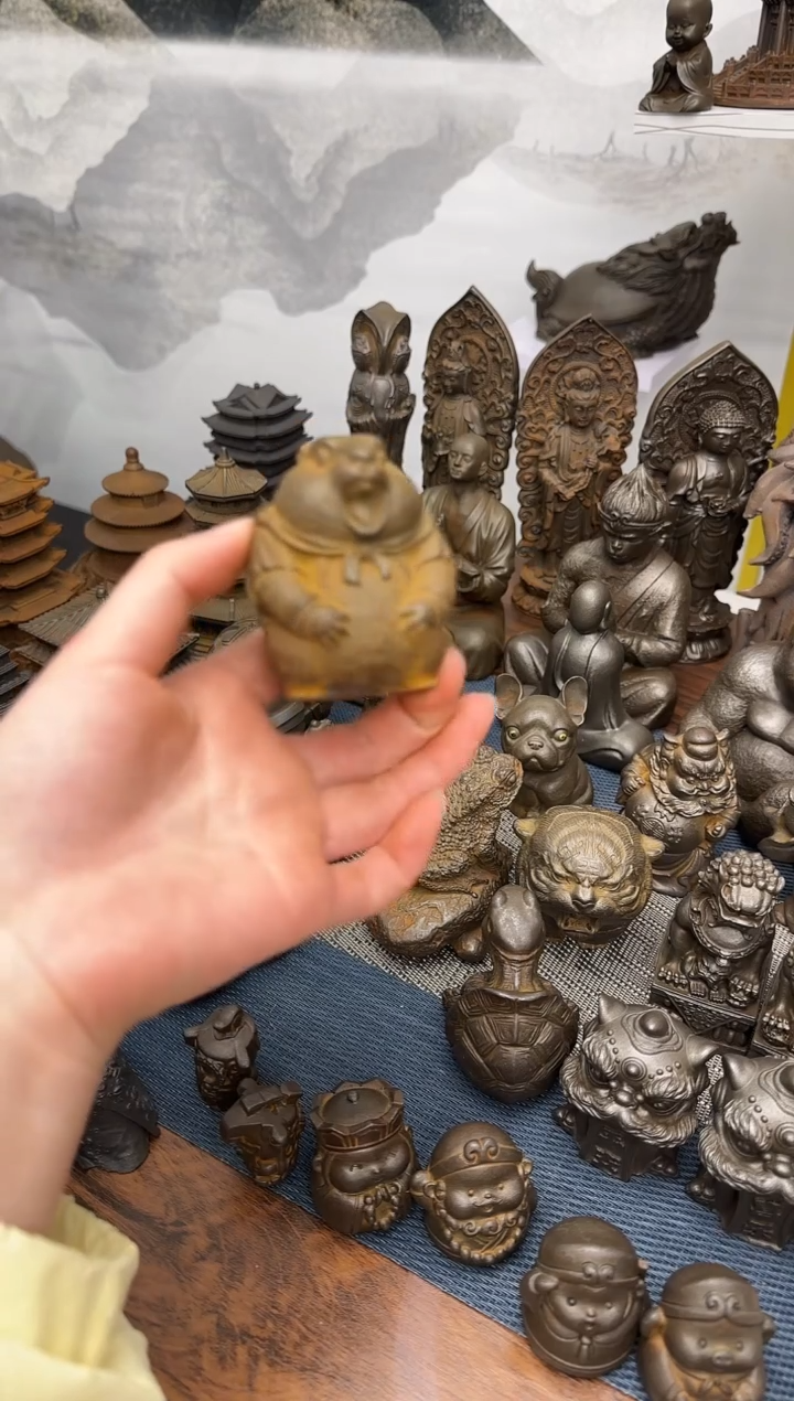 铁精致创意土拨鼠