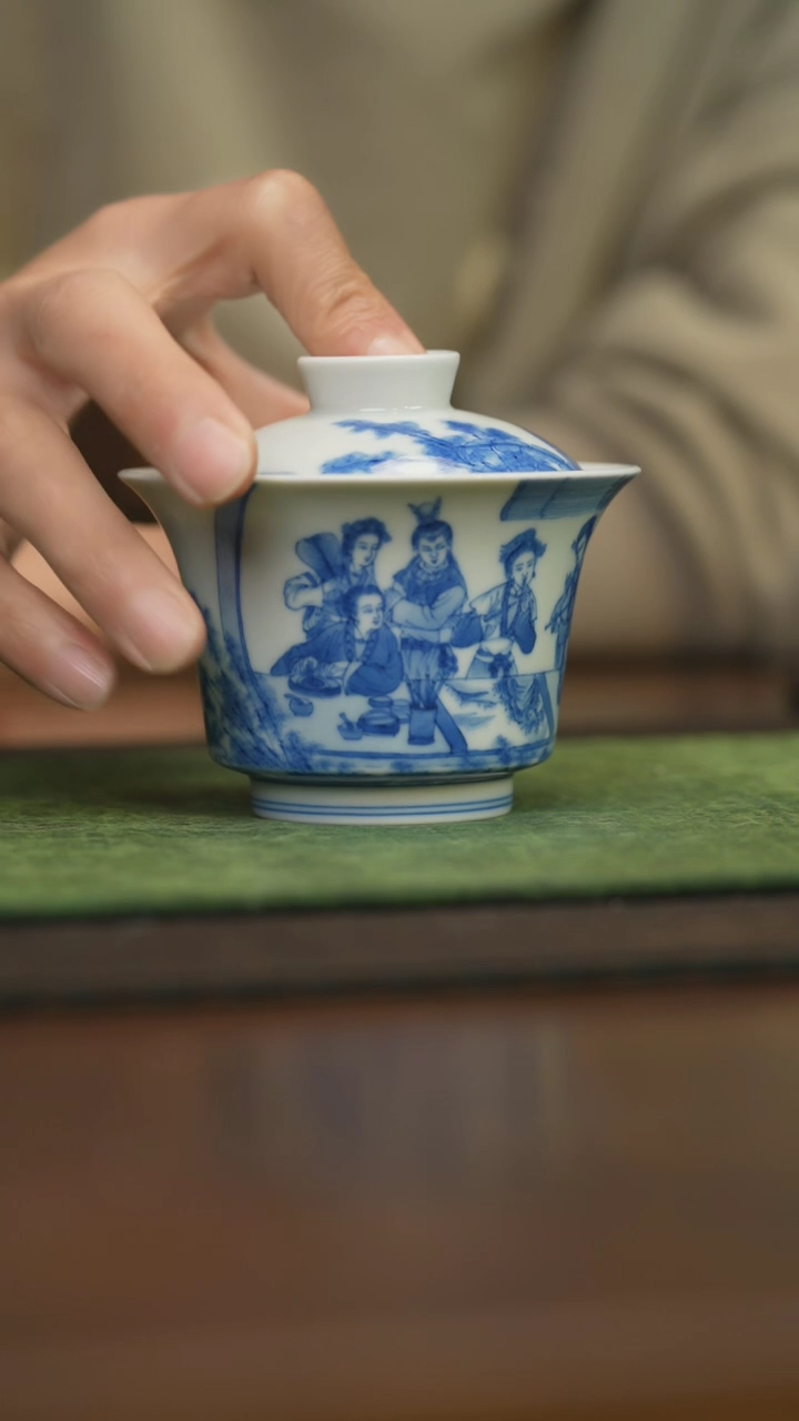 【闪购商品】杯柴窑青花破价福利