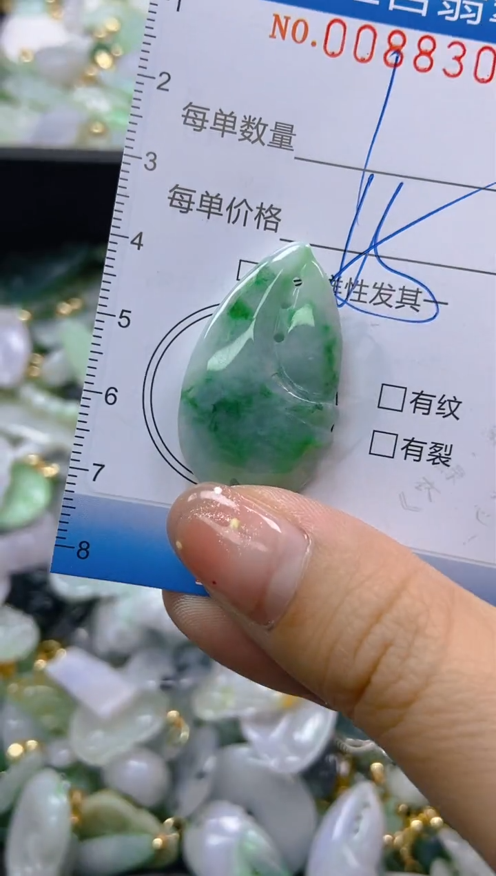 【闪购商品】翡翠颈饰未镶嵌闪购0088303