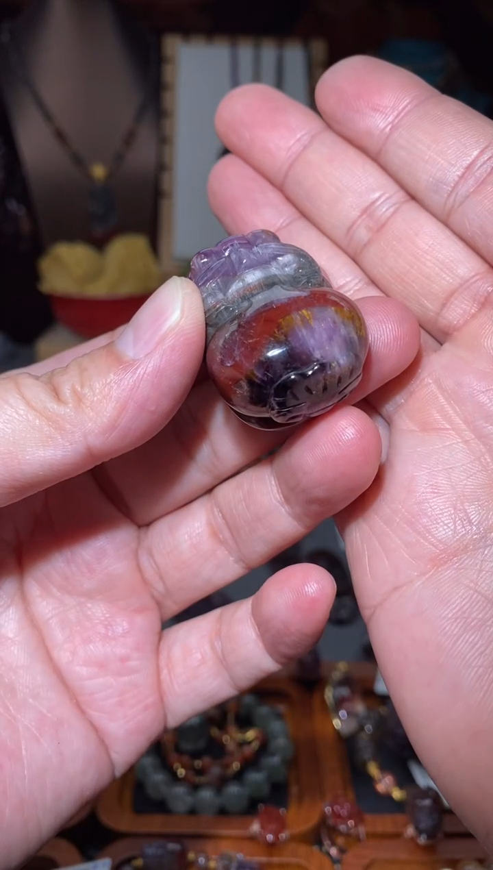 【闪购商品】发晶极光23大貔貅未镶嵌极光23