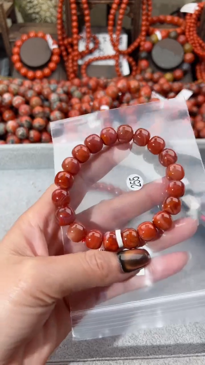【闪购商品】南红玛瑙手串未镶嵌11