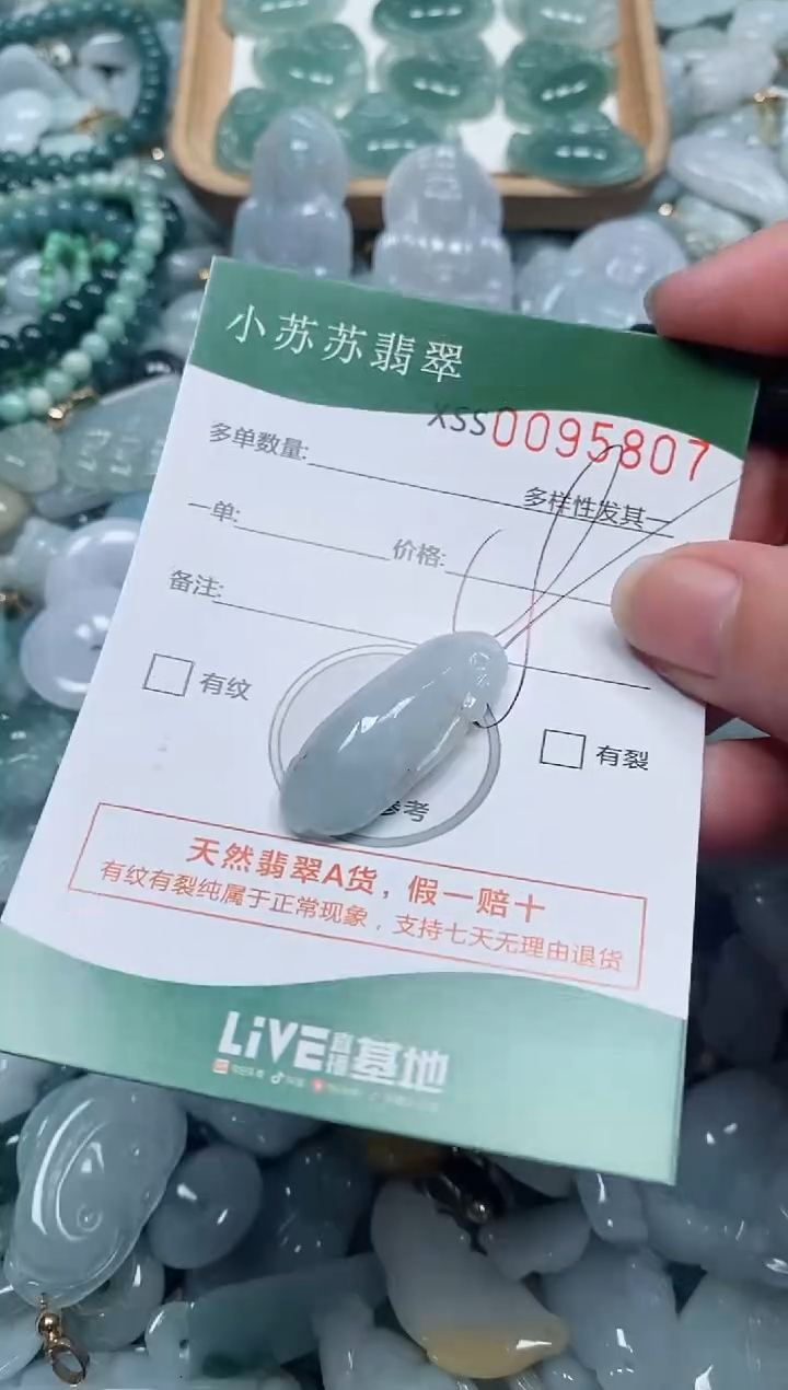 【闪购商品】翡翠颈饰未镶嵌闪购商品0095807