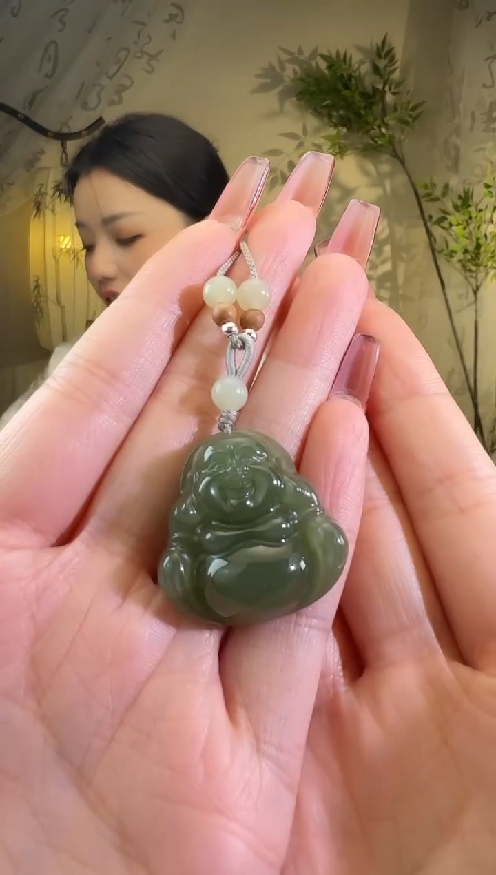 【闪购商品】和田玉颈饰未镶嵌佛公