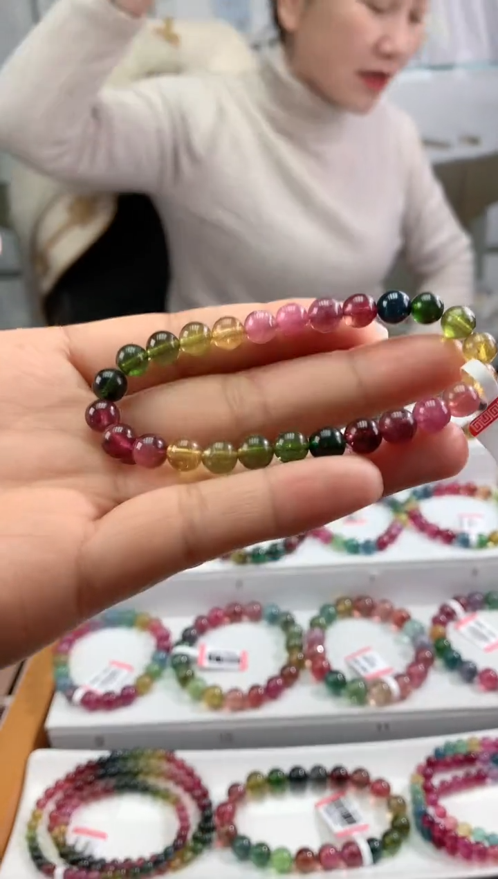 【闪购商品】碧玺手链未镶嵌多样性发一条