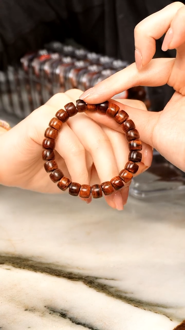 【闪购商品】黄花梨/降香黄檀海黄直切7*9手串