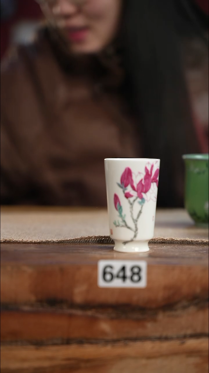 【闪购商品】杯等烟雨陶瓷手作杯648