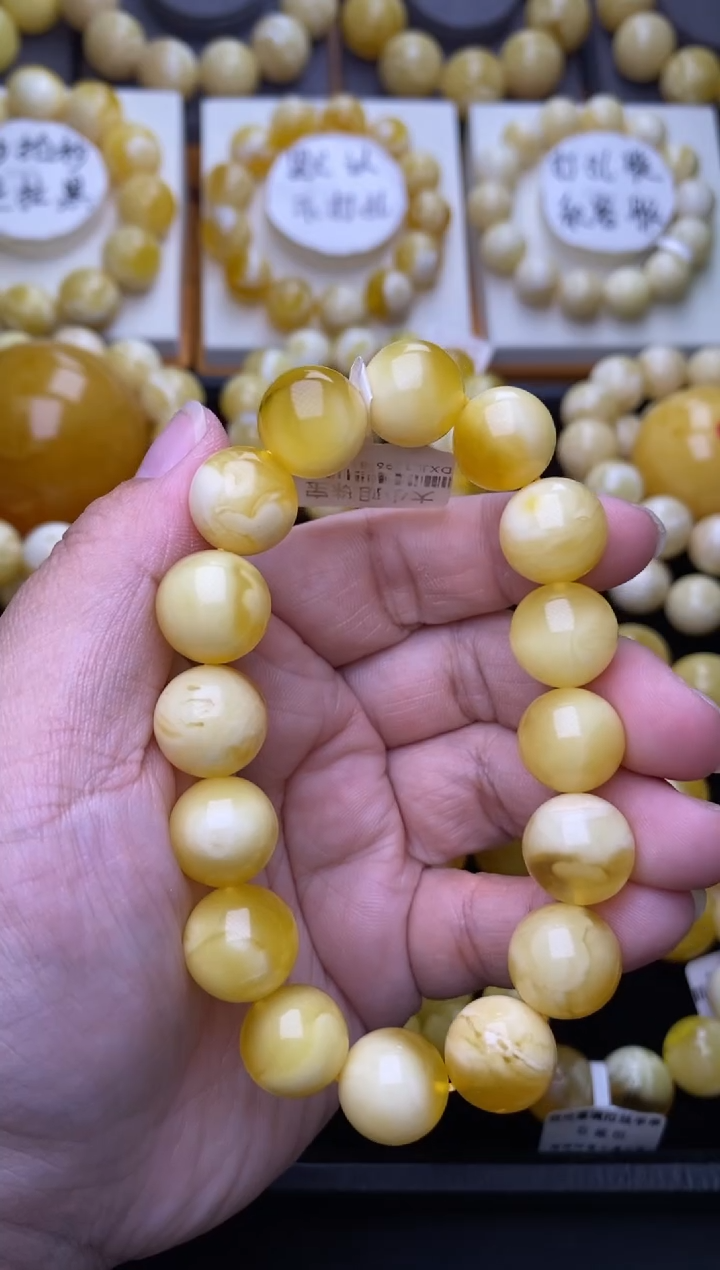 裸石琥珀未镶嵌大小姐珠宝严选98