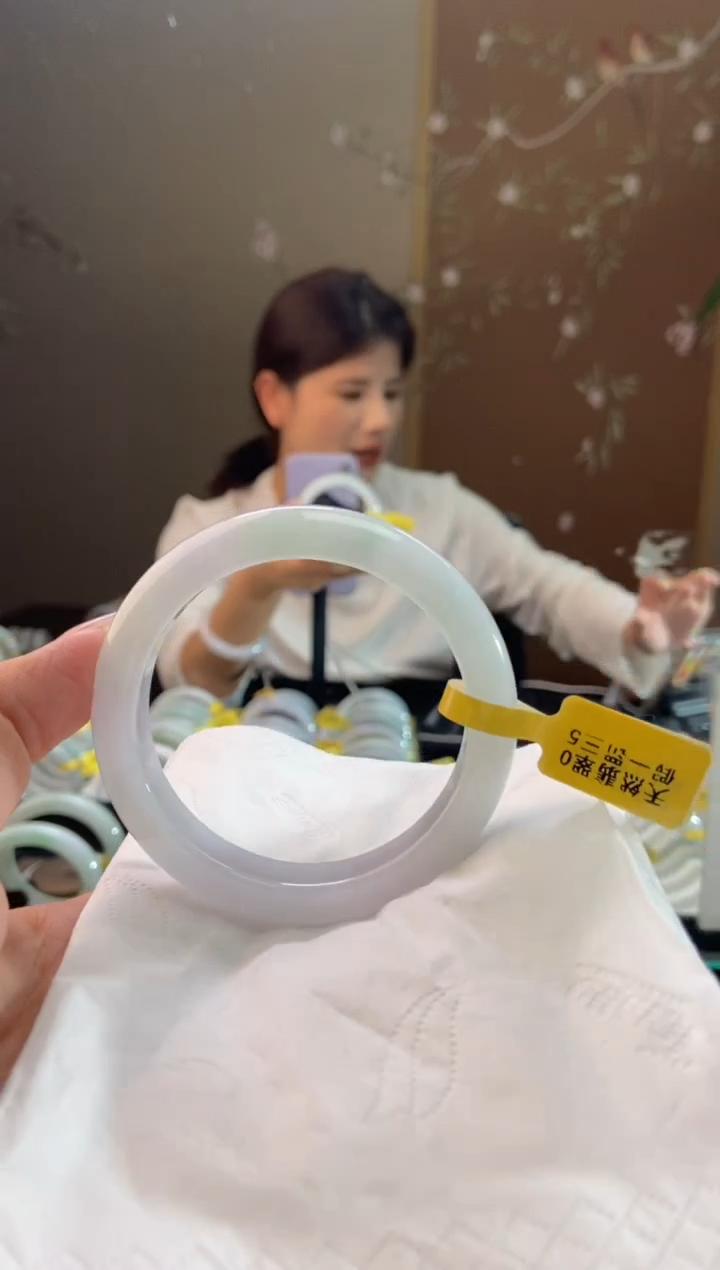 未镶嵌手镯翡翠圈口x56.4