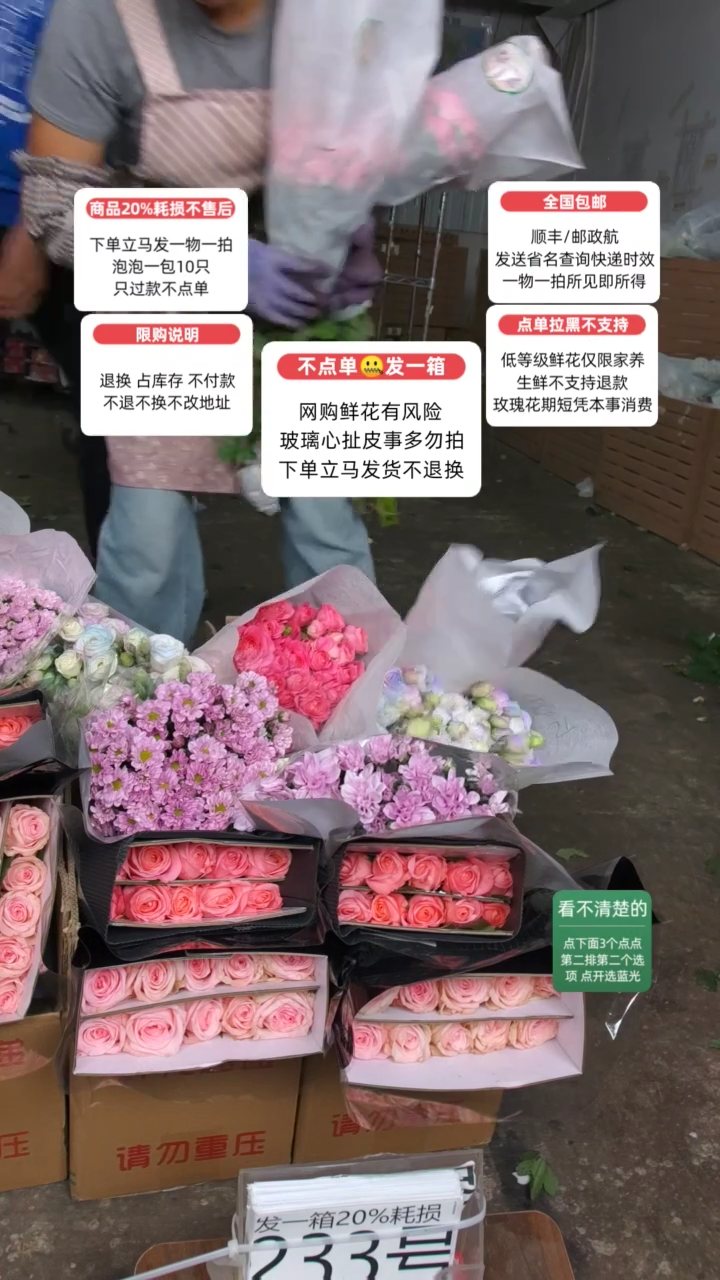20%耗损发一箱❤号233