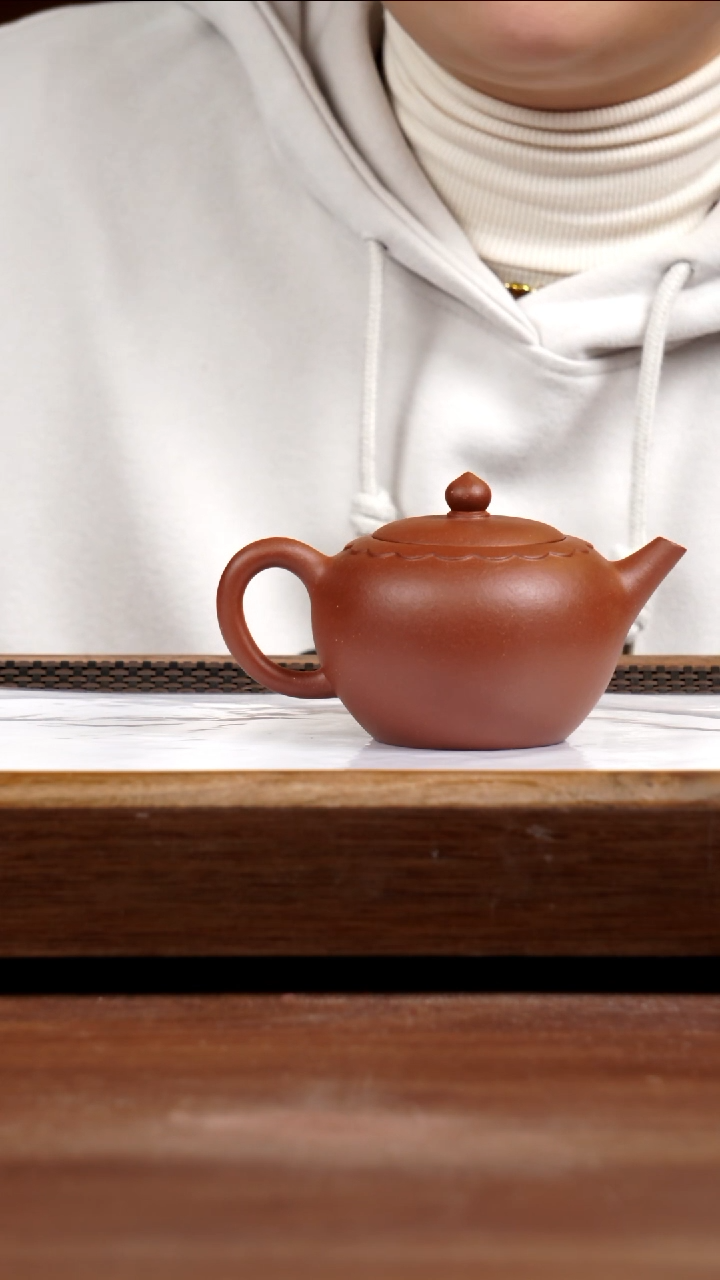 【闪购商品】紫砂茶壶赵庄老朱泥茶壶180CC