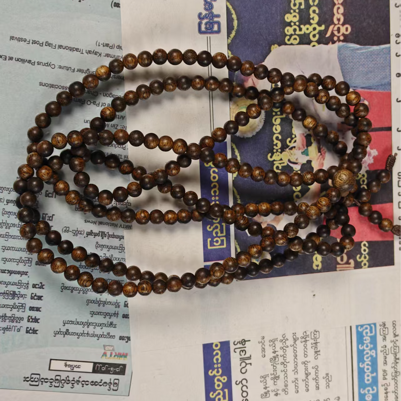 沉香多圈手串020