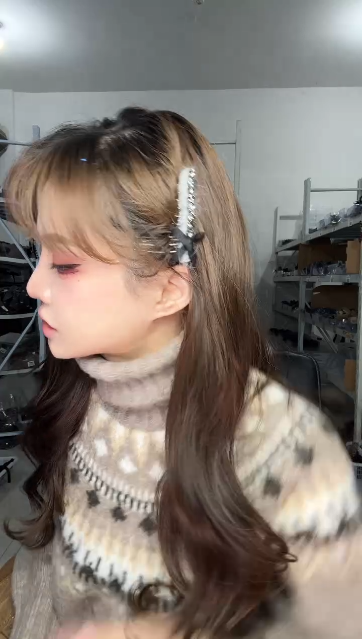 非金属皮质倒插梳羊毛