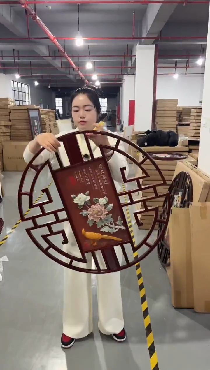 横款80锦上添花寿字框