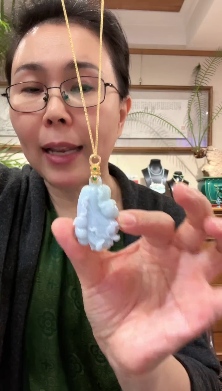 【闪购商品】翡翠颈饰未镶嵌国风